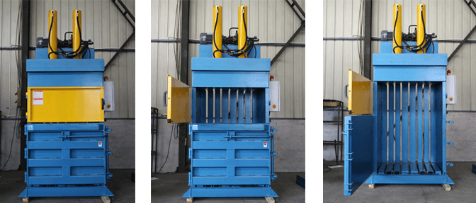 Cardboard Vertical Hydraulic Baler Machine