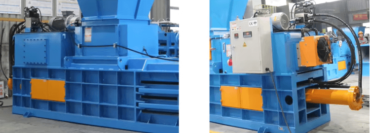 Semi-automatic Horizontal Waste Paper Baler