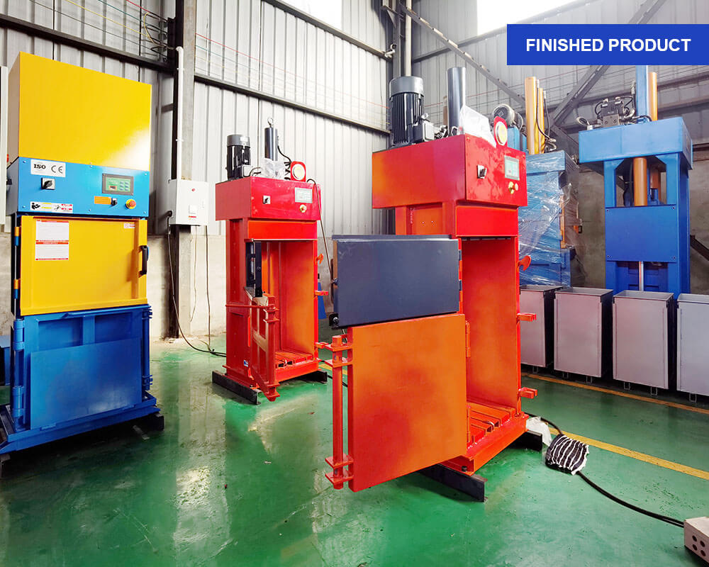 RICHUP Vertical baler finished product area