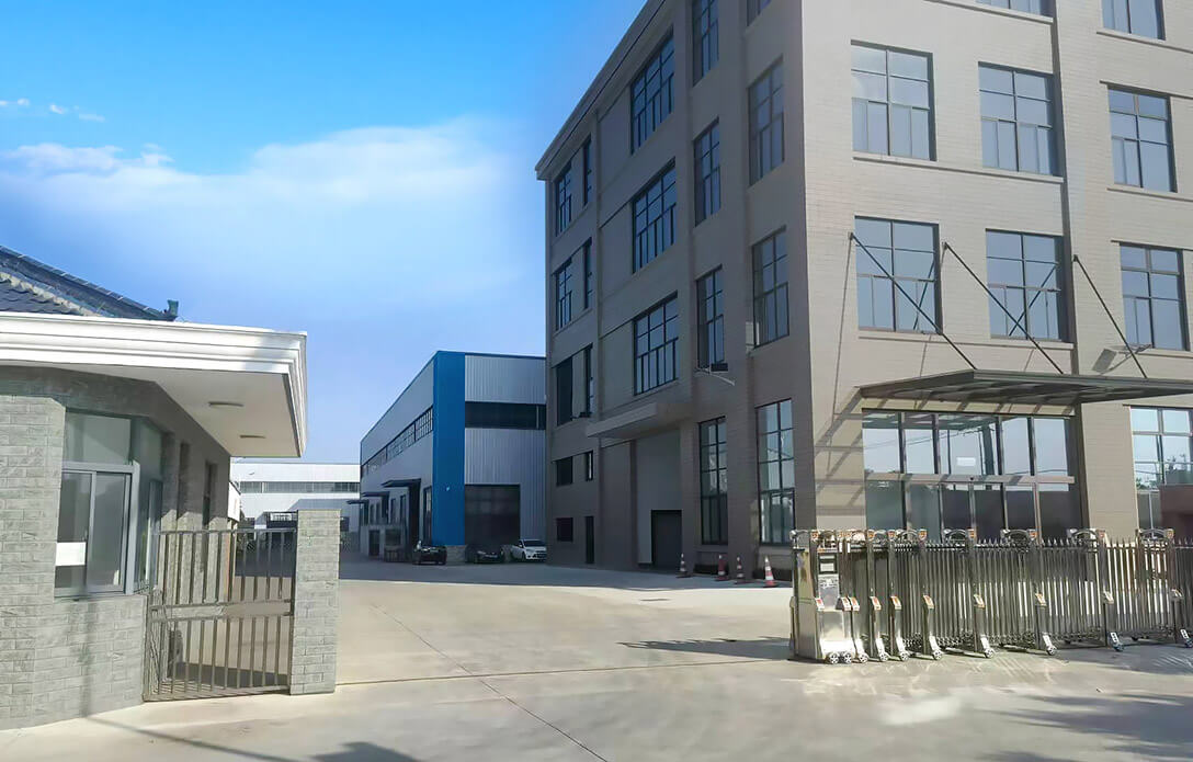 Baler machine factory door