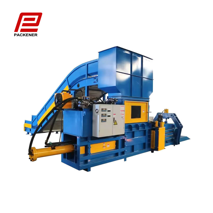 Horizontal Automatic Cardboard Baling Machine