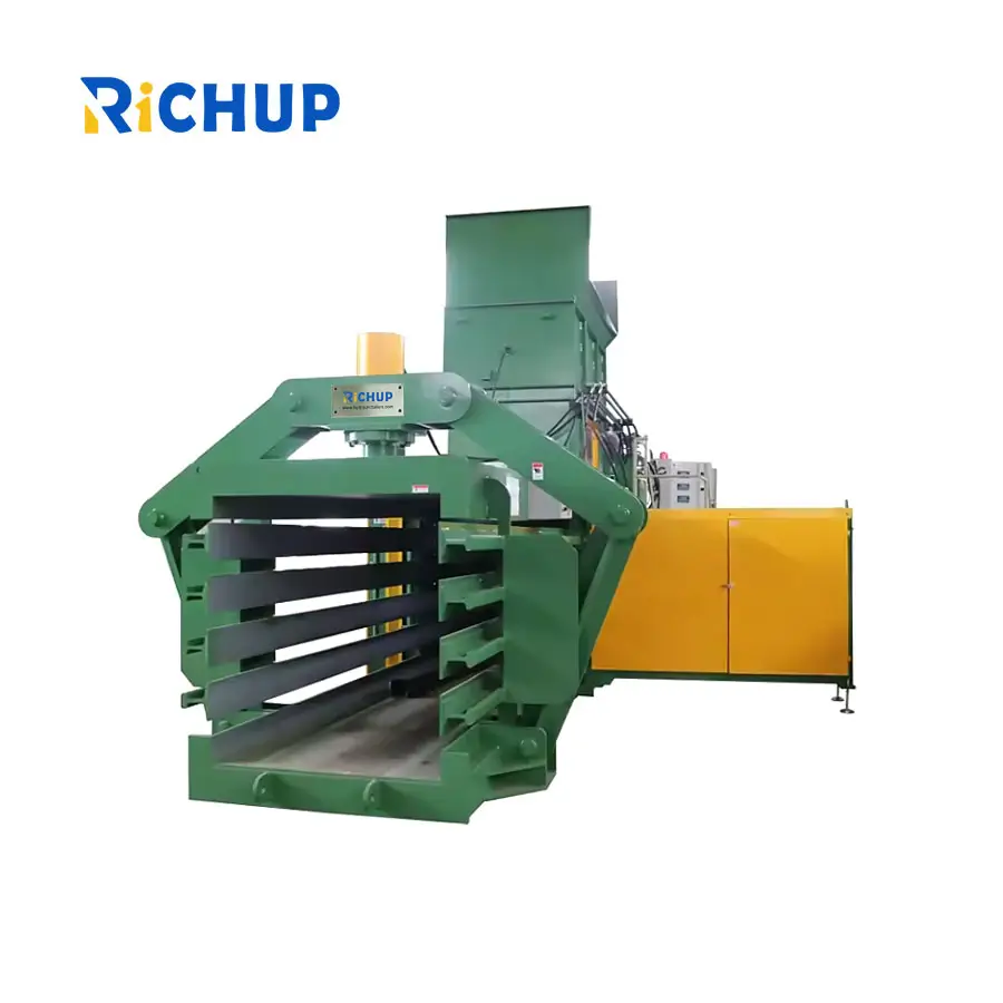 Automatic Cardboard PET Bottle Baler Machine