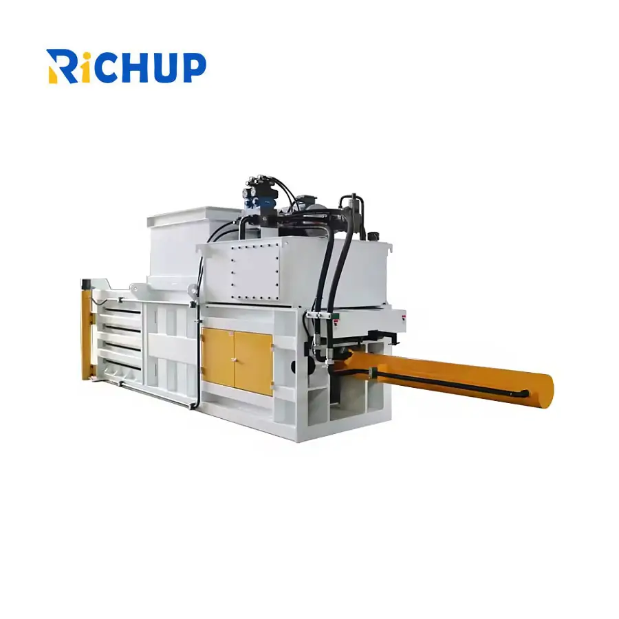 Semi-Automatic Waste Cardboard Baler Machine